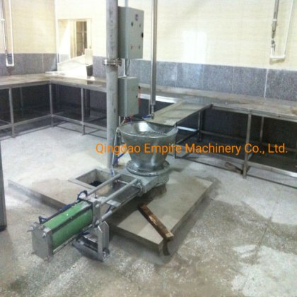 肉屋の設備 内臓用 空気圧コンベヤー 牛の屠殺機械