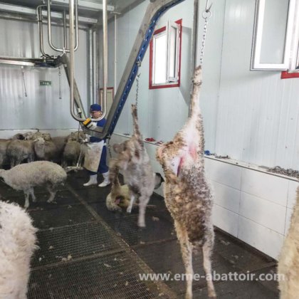 屠宰场机械 羊/山羊头开放式液压锯山羊屠宰机 农业机械