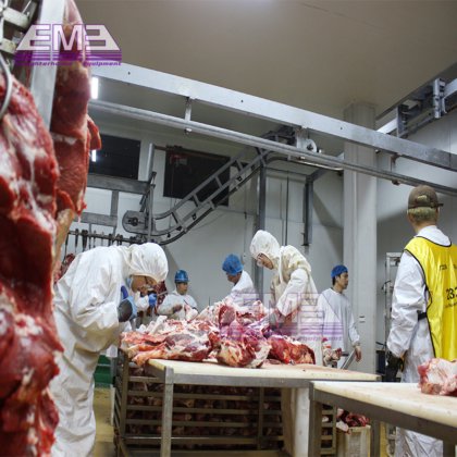 交钥匙工程穆斯林清真牛屠宰场设备 奶牛水牛屠宰场旋转式屠宰杀牛箱