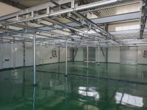 猪屠体处理手动输送轨道屠宰场设备