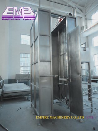 屠殺ライン用の内臓洗浄コンベヤー機械、肉屋設備