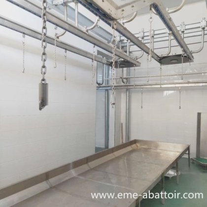 用于屠宰场设备的热销牛采血槽屠宰机