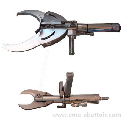 猪屠宰场设备 猪屠宰场机器 液压割猪蹄设备