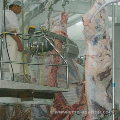 自动肉类加工机 牛屠宰场分割锯 牛 猪屠宰场设备