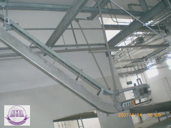 用于肉类加工厂的生猪放血斜坡提升屠宰设备