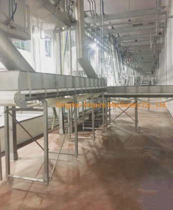 用于屠宰设备的最优惠价格粘膜带式输送机 牲口屠宰设备