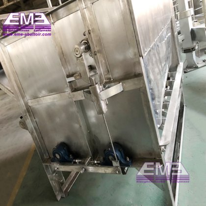 豚毛除去機　屠殺場用　豚肉加工設備