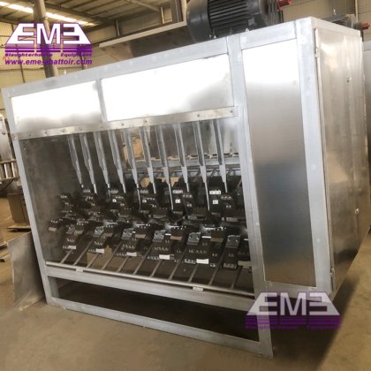 豚毛除去機　屠殺場用　豚肉加工設備