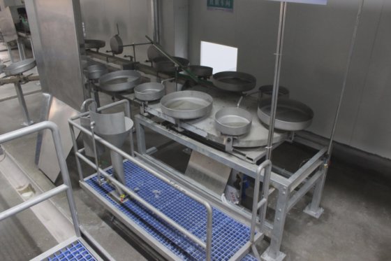 羊内臓同期検査コンベヤーシステム 山羊屠殺場設備 食肉処理機械