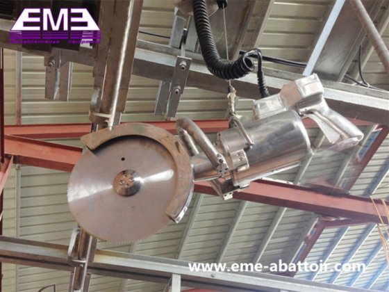 四分の一肉塊円形切断機（原産：ドイツ）牛肉処理機械