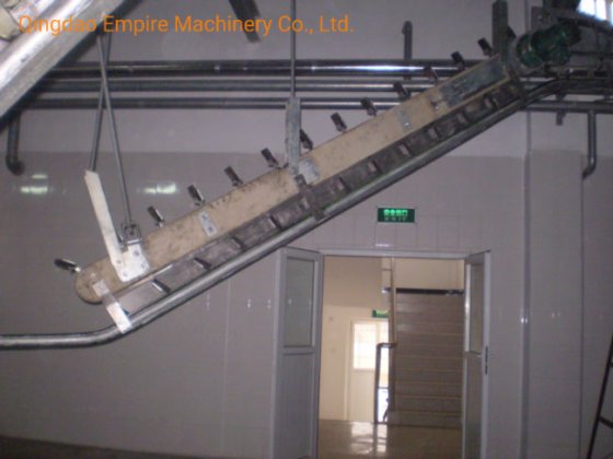 牛屠殺ライン用のキャラカススロープホイスト屠殺機器