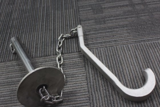 猪管轨道放气卸扣 猪屠宰机械配件 屠宰场加工设备