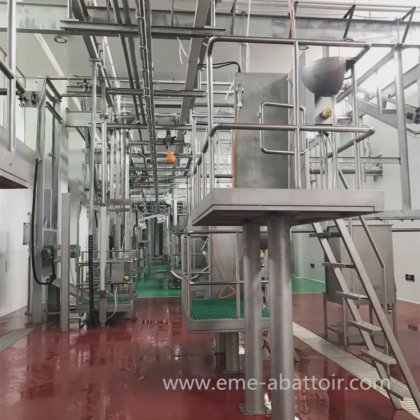 家畜機器接続プラットフォーム屠殺処理ライン牛肉食肉処理場機械