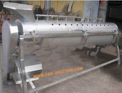 300 公斤/小时去爪皮机 屠宰场屠宰设备
