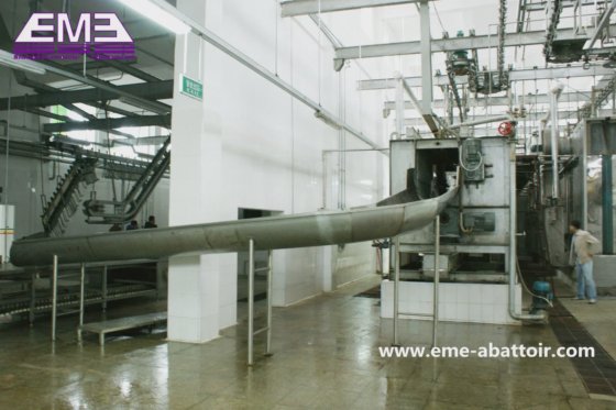 最佳材料不锈钢猪滑槽屠宰设备