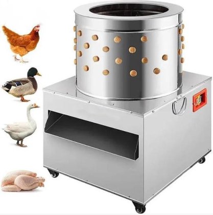自動鶏羽毛抜き機 鶏の羽毛除去機 殺処分設備 食肉処理場