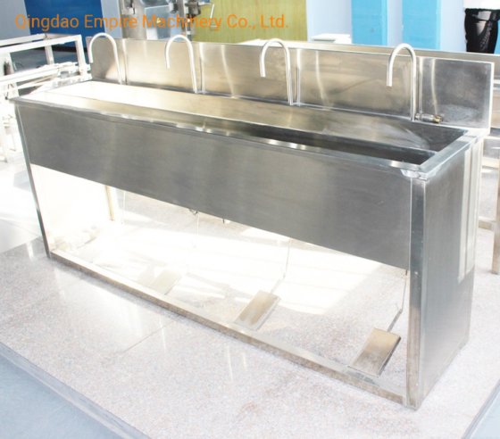 用于屠宰场设备的多工位清洗盆式屠宰机