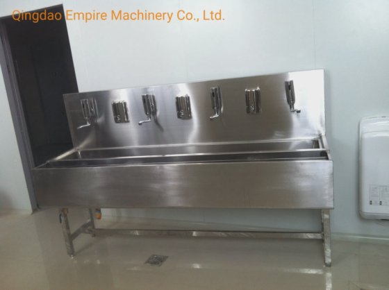用于屠宰场设备的多工位清洗盆式屠宰机