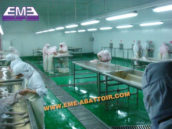 鸭子屠宰机 小型屠宰场鸡禽加工厂