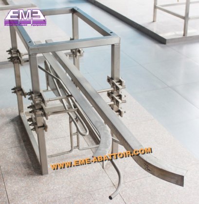 自动切鸡机 鸭头加工生产线机械 鹅屠宰场设备