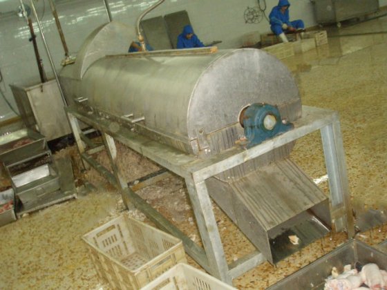 高効率蹄毛除去機 殺処分設備 殺人場用機械