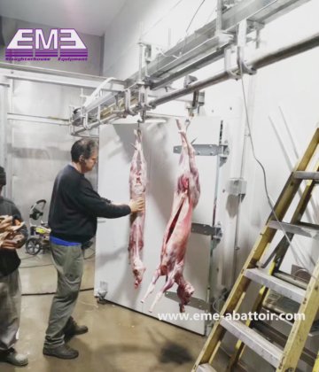 肉処理ライン 完全手動コンベヤー 羊屠殺機械