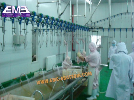 家禽加工设备 好价格 家禽去骨自动输送轨道 鸡鸭鹅屠宰场设计屠宰设备