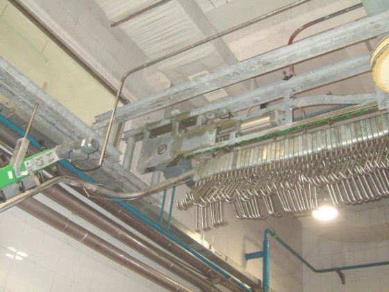 中国制造 工厂生产 平轨滑轮钩 牛屠宰机 牛屠宰线设备