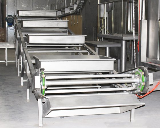 牛の白い内臓の同期検査搬送機器屠殺設備