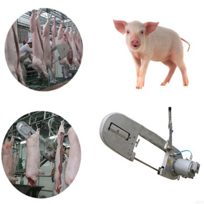 屠宰线 肉类加工 猪胴体斜坡卸料机 猪屠宰场设备