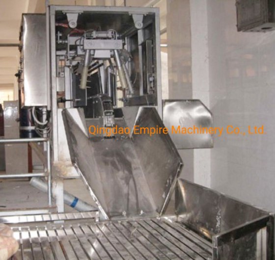 ステンレス鋼製の豚滑り落ちるシュートは、麻酔された豚を収集するための屠殺機械に使用されます。