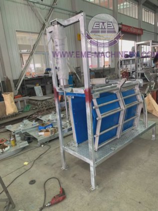 驚くべき時間 4s 生きた豚驚愕ボックス 豚の屠殺場設備