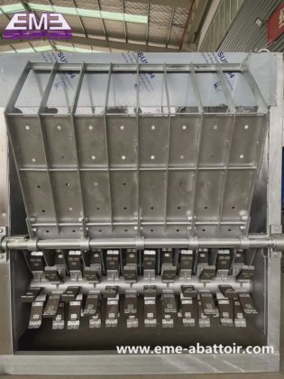 豚処理工場の carcass 毛取り機 スラッタリング機器 スラッターハウス用