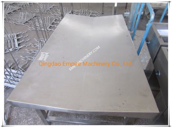 用于接收猪屠宰场猪肉屠宰场设备的不锈钢工作台