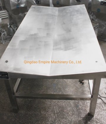 用于接收猪屠宰场猪肉屠宰场设备的不锈钢工作台