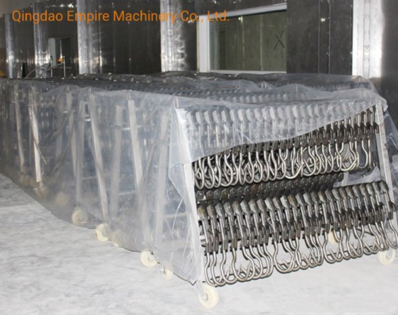 用于肉类加工机械的牛屠宰设备钩式传送台车