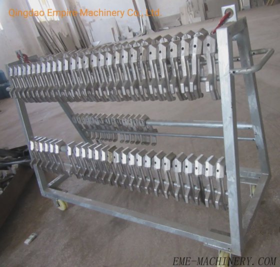 用于肉类加工机械的牛屠宰设备钩式传送台车