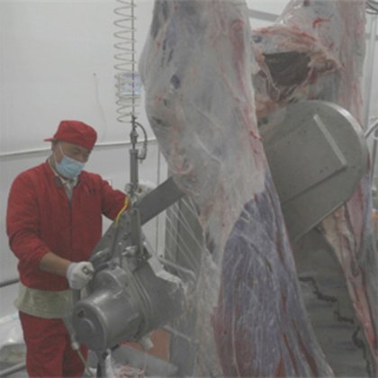 牛屠宰场设备 牛猪屠宰场半胴体带式分割锯