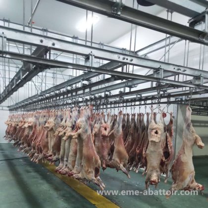 高品質の羊と山羊の皮引き器、肉加工機械用の屠殺設備