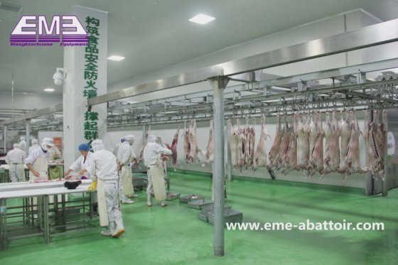 用于山羊羊驼屠宰场的专业绵羊屠宰机 活羊清真屠宰箱屠宰设备