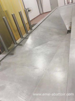 不锈钢采血槽 牛羊猪屠宰设备