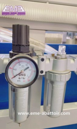 屠宰场机械 每小时 100 头猪的杀猪机屠宰设备