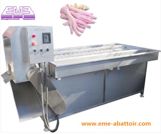 素晴らしいショッピング効率的な鶏の爪分割カッターアヒルの爪半分切断機家禽屠殺場設備