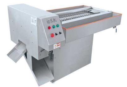 素晴らしいショッピング効率的な鶏の爪分割カッターアヒルの爪半分切断機家禽屠殺場設備