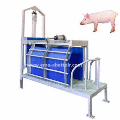 清真猪脱毛杀戮箱 屠宰场设备 屠宰场加工猪屠宰机械