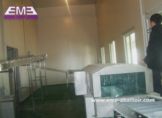 全自動クレート洗浄機 食肉処理場補助機器 slaughtering machine