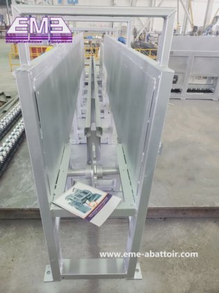 活猪跨栏输送机 用于肉类加工生产线的牲畜屠宰场设备