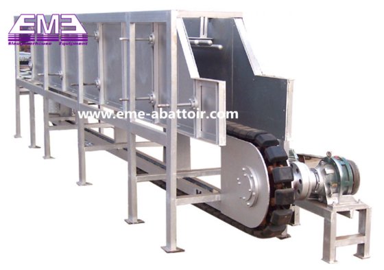 活猪跨栏输送机 用于肉类加工生产线的牲畜屠宰场设备