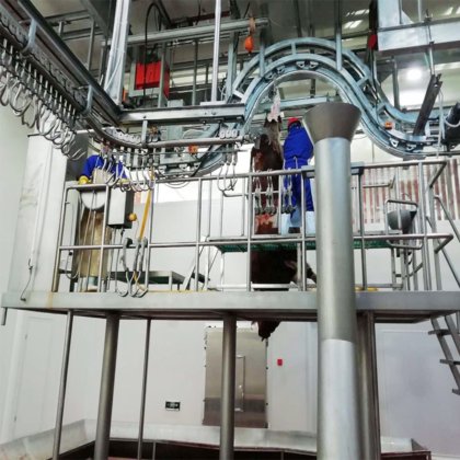 牛の爪の脱毛機器 牛の屠殺機械 牛肉加工ライン用