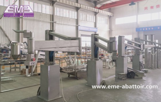用于肉类屠宰的屠宰场设备机械 上料臂装置